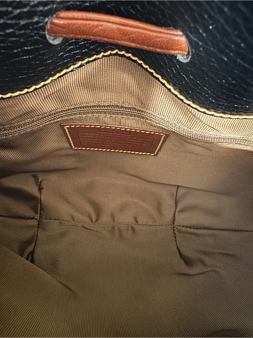 Coach Sheridan drawstring bucket bag